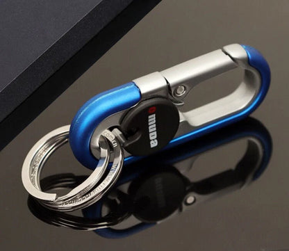 Meida Men's Car Keychain in solid zinc alloy with pastoral style design