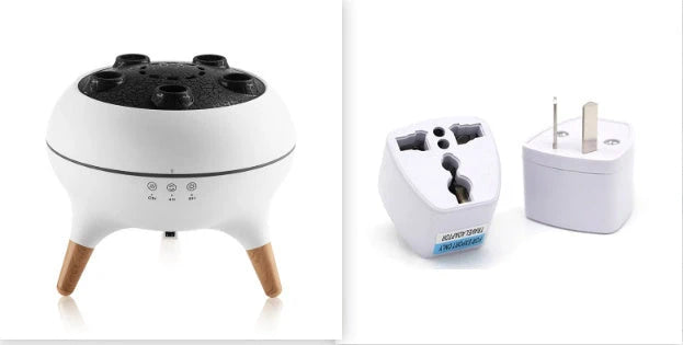 Jellyfish Ultrasonic Air Humidifier in white with remote control