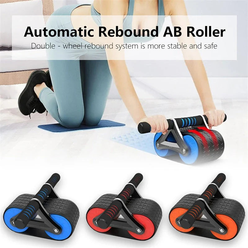 Premium Dual Wheel Ab Roller for Ultimate Core Workout at Home or Gym