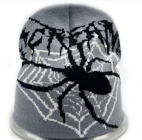 Y2g Knitting Round Machine Cap Jacquard Spider Series No Brim in various colours