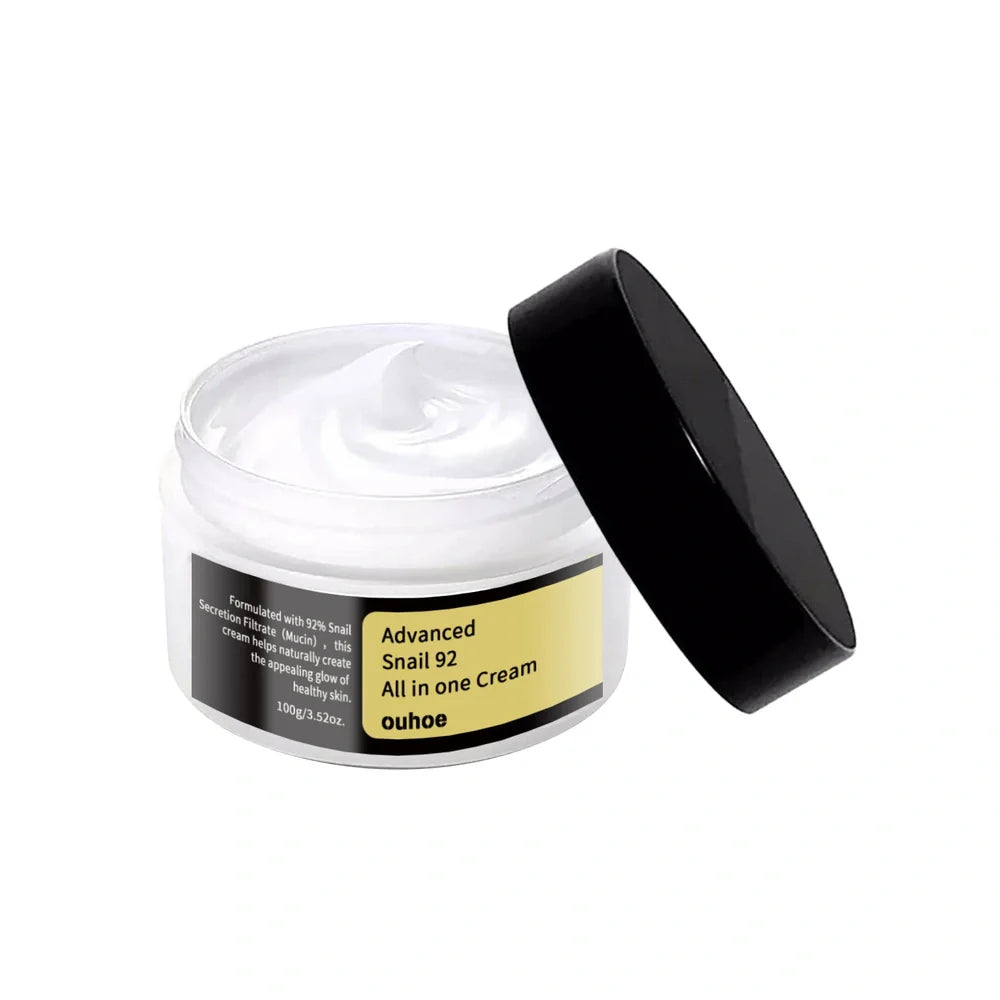 Creativity Snail Mucin Set with 100g moisturiser, 100ml serum and 20 pairs of eye masks