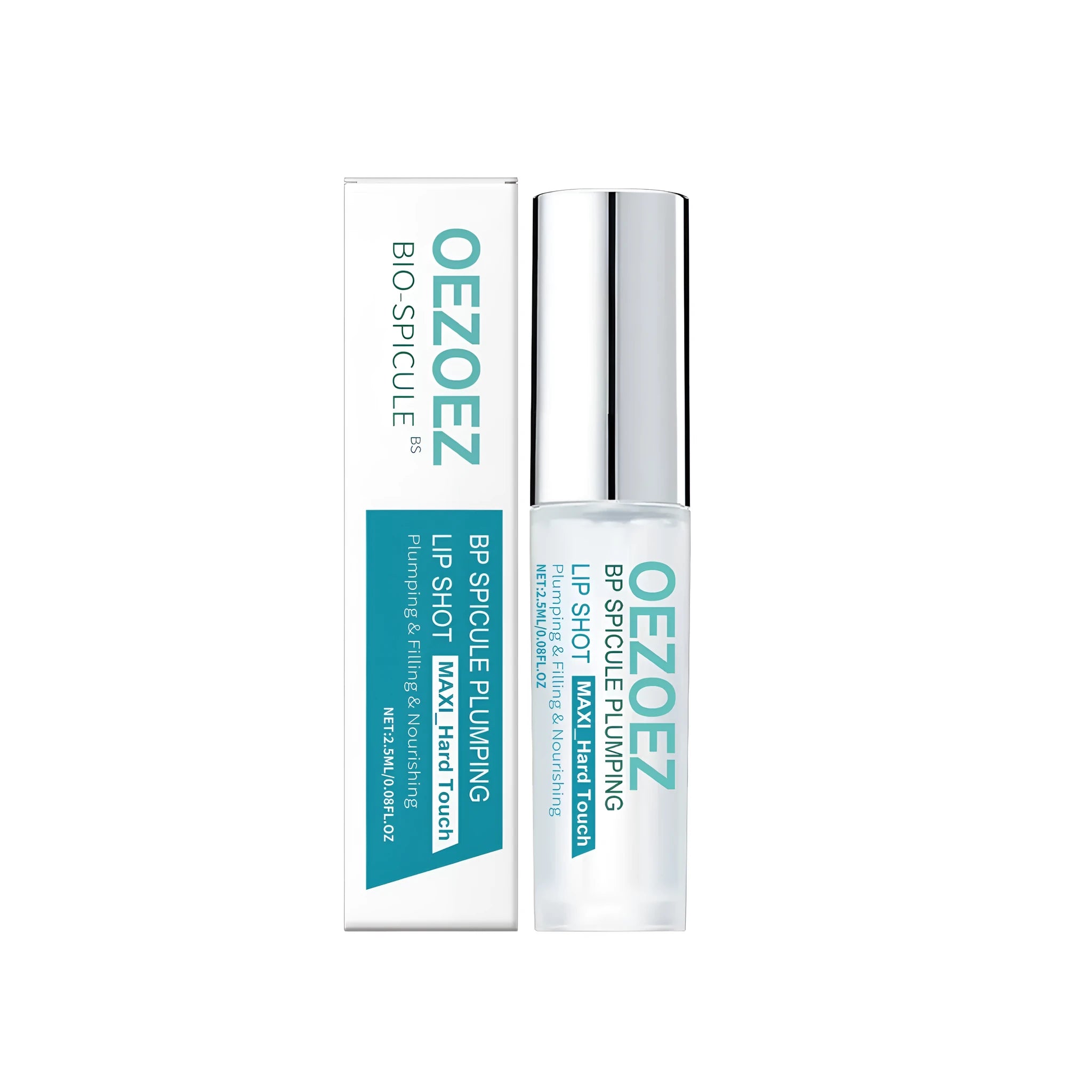 BP Spicule Plumping Lip Shot moisturising lip oil bottle, 2.5 ml capacity