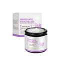 114g jar of body relaxing magnesium cream with mint and arnica on a white background