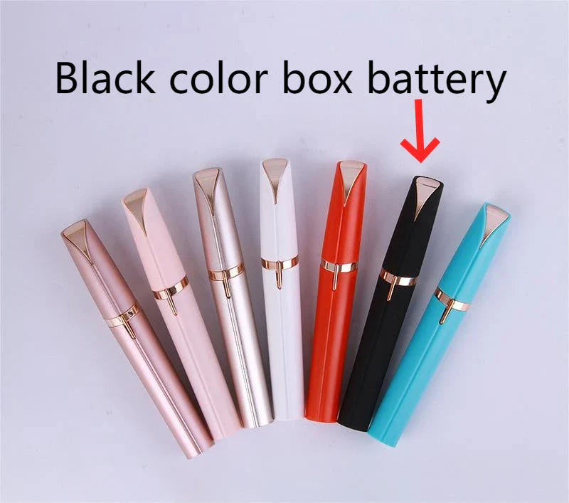 3-in-1 Foldable Adjustable Eyebrow Stencil Set with LED light for perfect brows