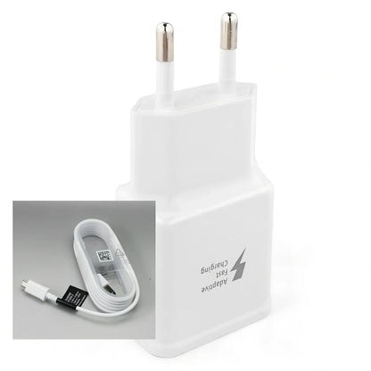 7100 S7 S6 fast charger with 9V output, 2000mA current, USB interface for Samsung phones and travel use