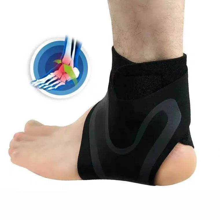 Ankle support protective cover for sports training and sprain recovery