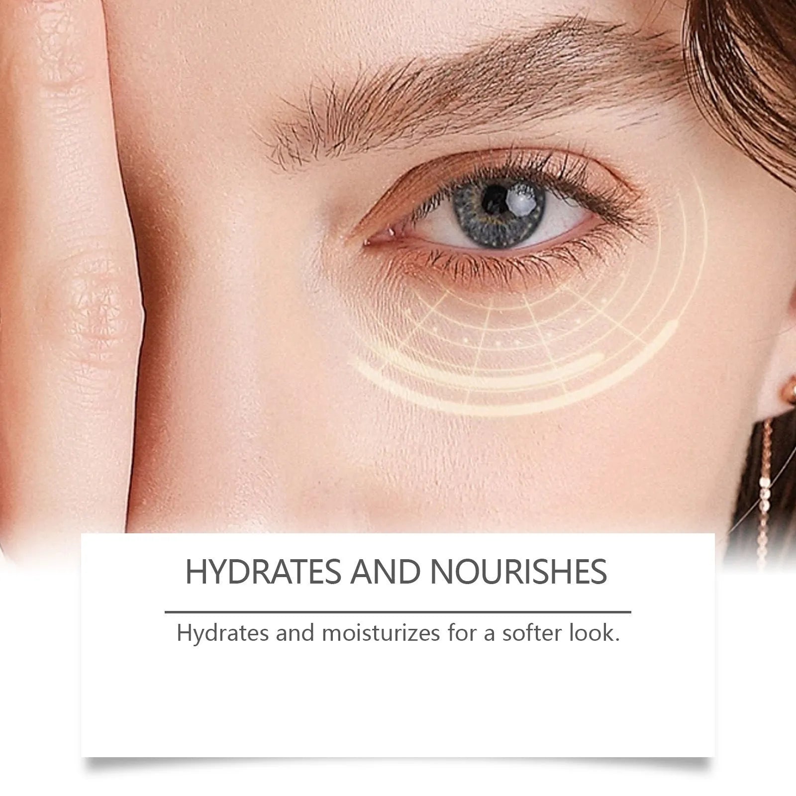20g pump bottle of caffeine firming eye cream with coffee extract and hyaluronic acid