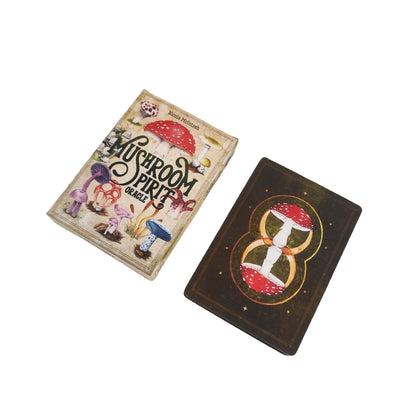 Mushroom Spirit Oracle Card Game for intellectual development and hand-eye coordination