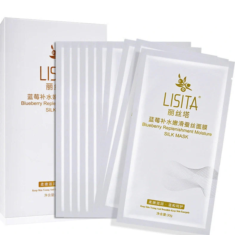 Crystal Gold Collagen Mask with golden jelly formula in packaging showing 60ml content