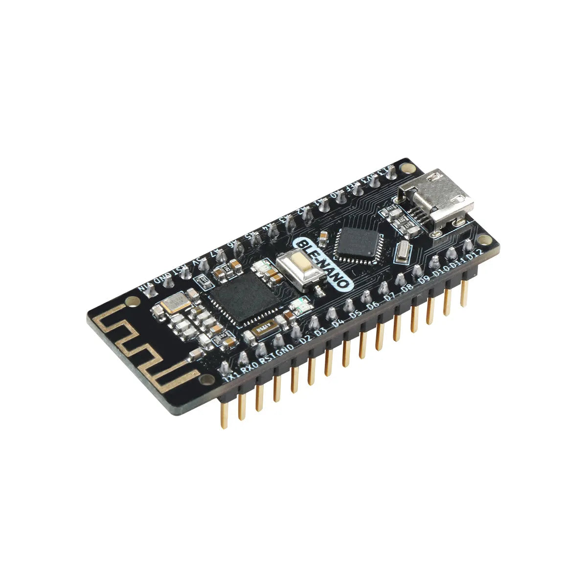 Emakefun BLE Nano wireless development board with Micro USB port and unsoldered pin headers