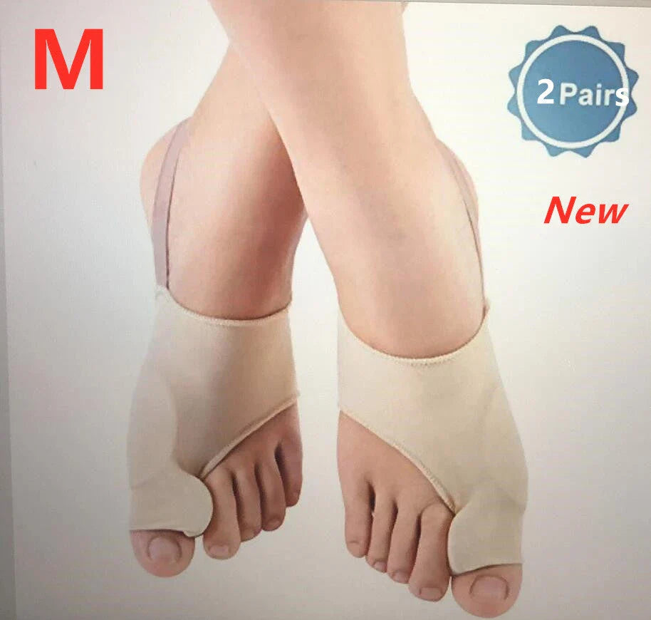 Bunion Relief Toe Separator Socks with silicone gel toe spacer and stretchy fabric for comfort and alignment