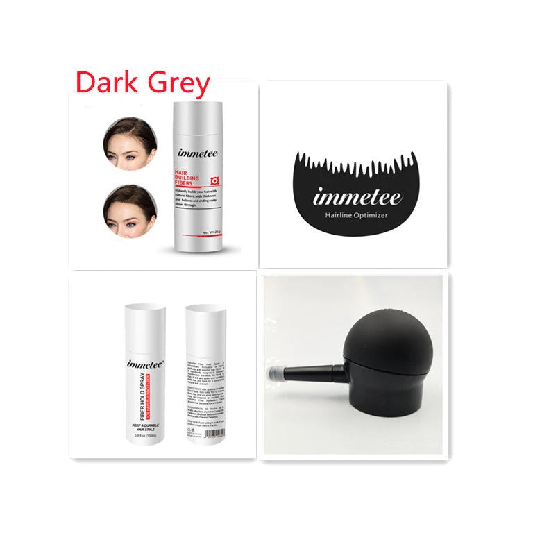 Imetee plant hair additive fibre powder for natural thinning hair coverage