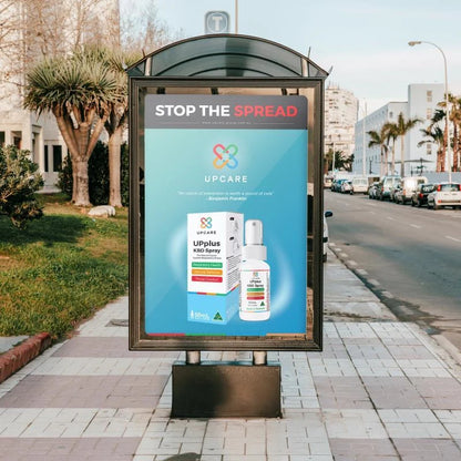 UPplus KBD Spray Oral bottle for respiratory support