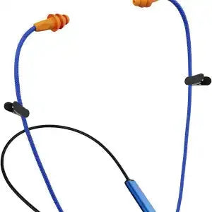 Noise-reducing Bluetooth headphones with active noise cancellation and storage bag