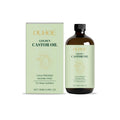 100ml bottle of Golden Castor Oil skincare product with dropper.