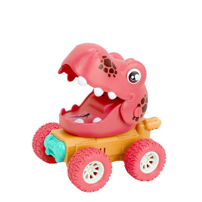 Dinosaur Push Car Sliding Animal Toy Car in various designs for children's play