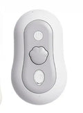 Pet spray cat cleaning massage comb device in beige yellow, blue, gray, or orange colours