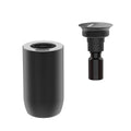Portable rechargeable aroma diffuser with column-shaped metal housing in four colour options