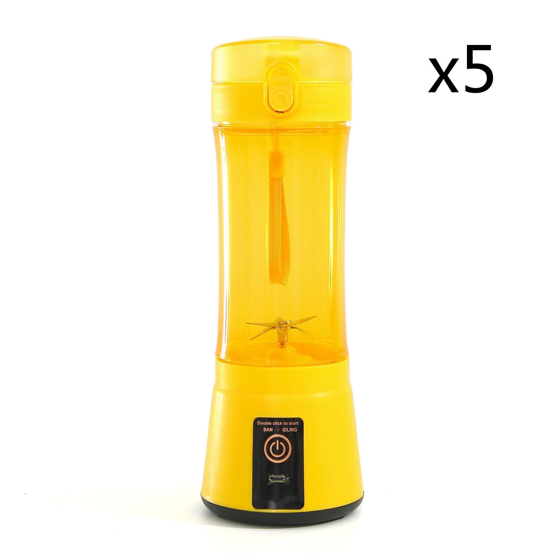 Rechargeable USB Smoothie Blender with Automatic Safety Features for Convenient, Portable Blending