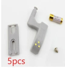 Automatic LED sensor cabinet light with grey PVC cover and cold white illumination