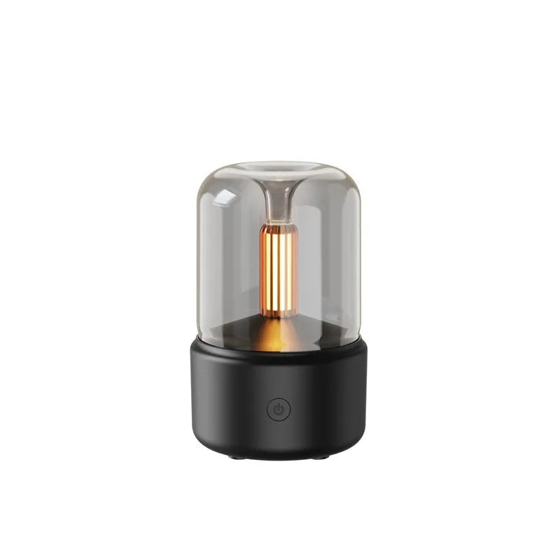 Mini USB aroma diffuser humidifier 120ml in Nordic style with remote control and essential oil