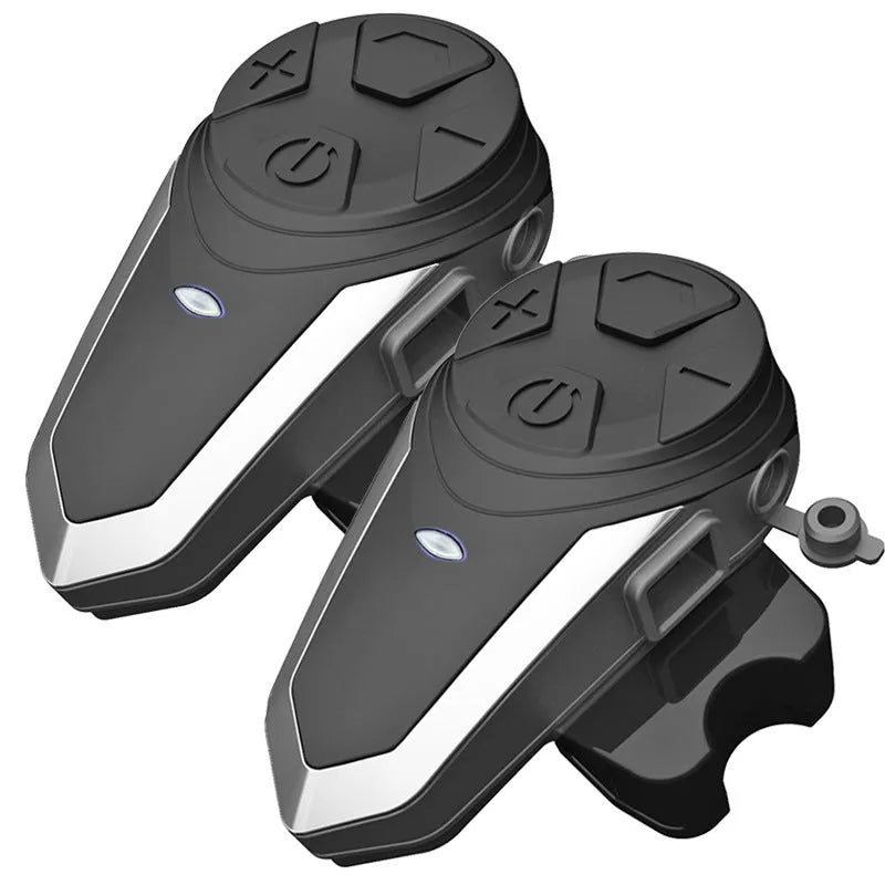 Car wireless Bluetooth headset with ABS construction and USB charging cable