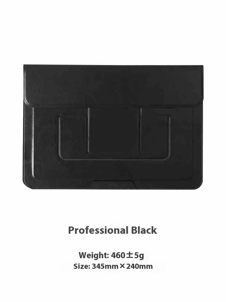 13.3-inch laptop bracket bag with integrated dual-angle stand in business style