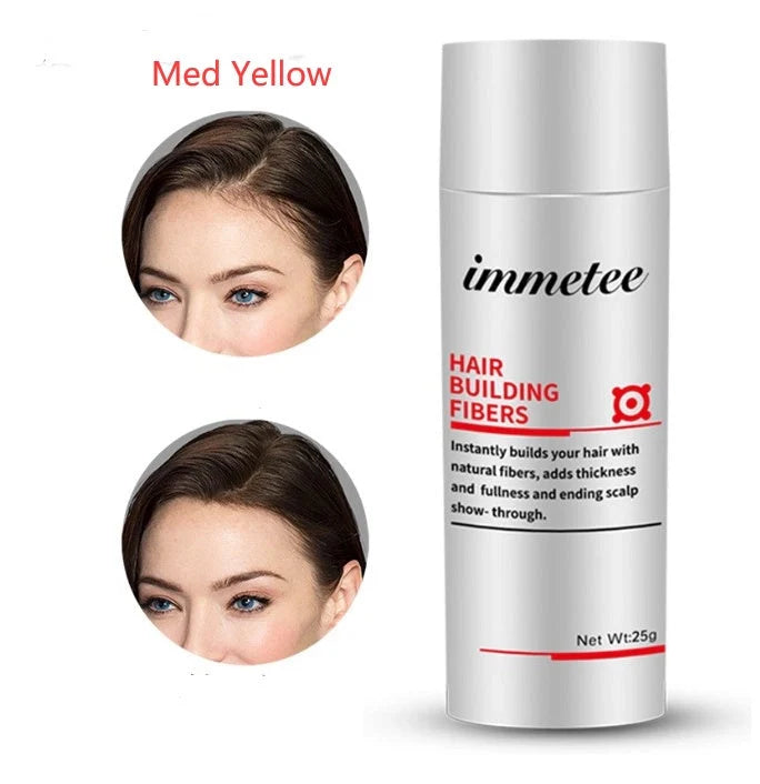 Imetee plant hair additive fibre powder for natural thinning hair coverage