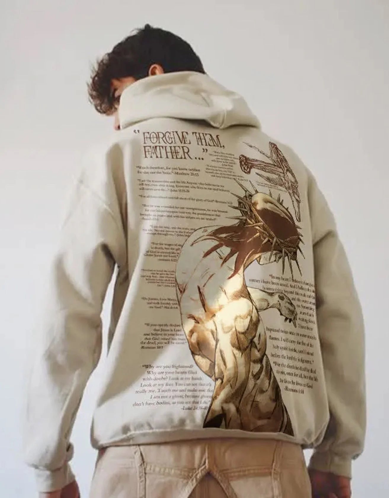 Men's and Women's Casual Printed Hooded Sweater in various colors and sizes