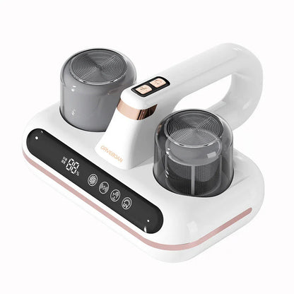 Cordless Handheld Vacuum Cleaner for Mattress and Bedding - Powerful Suction, UV Sterilization, and HEPA Filtration for Dust Mite Removal