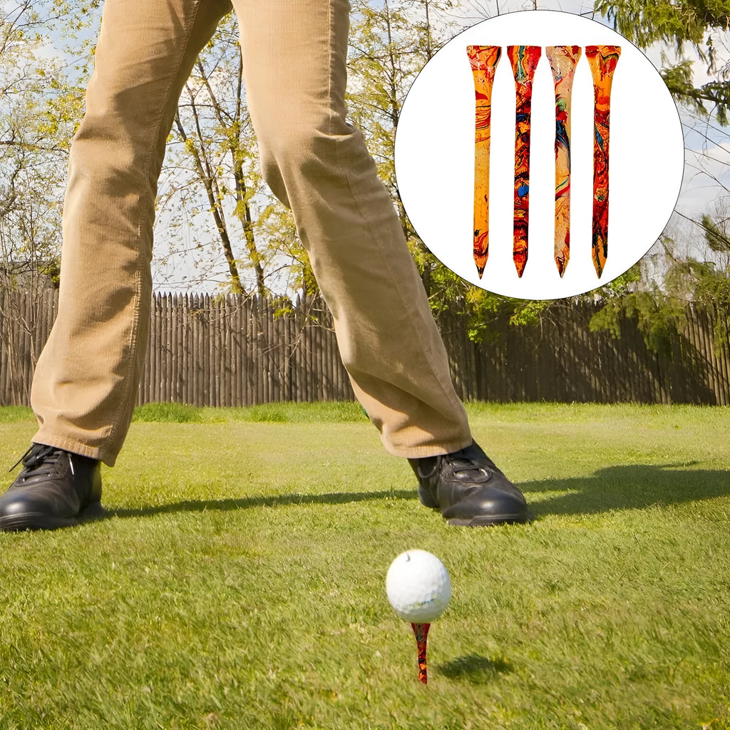 Colourful 70mm golf ball holders set of 50 pieces for training practice