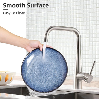 Set of 6 high-fired ceramic plates, versatile for any meal, dishwasher and oven safe