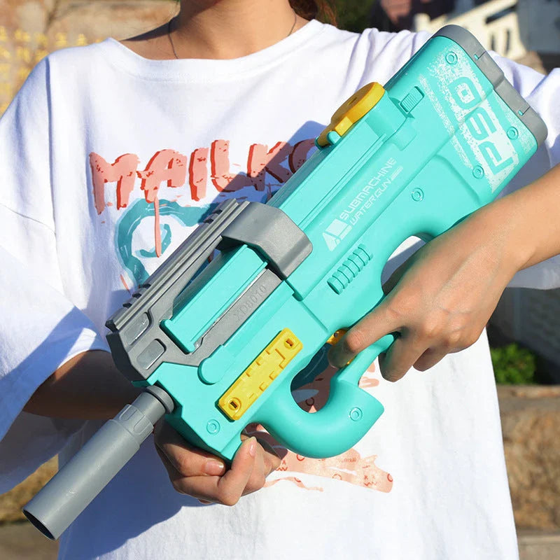 P90 Electric Water Blaster - High-Tech Outdoor Water Gun for Summer Fun