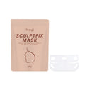 V-shaped chin contour mask for targeted facial skincare treatment
