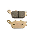 Set of sintered rear motorcycle brake pads for Honda CBR954RR and CBR900RR models