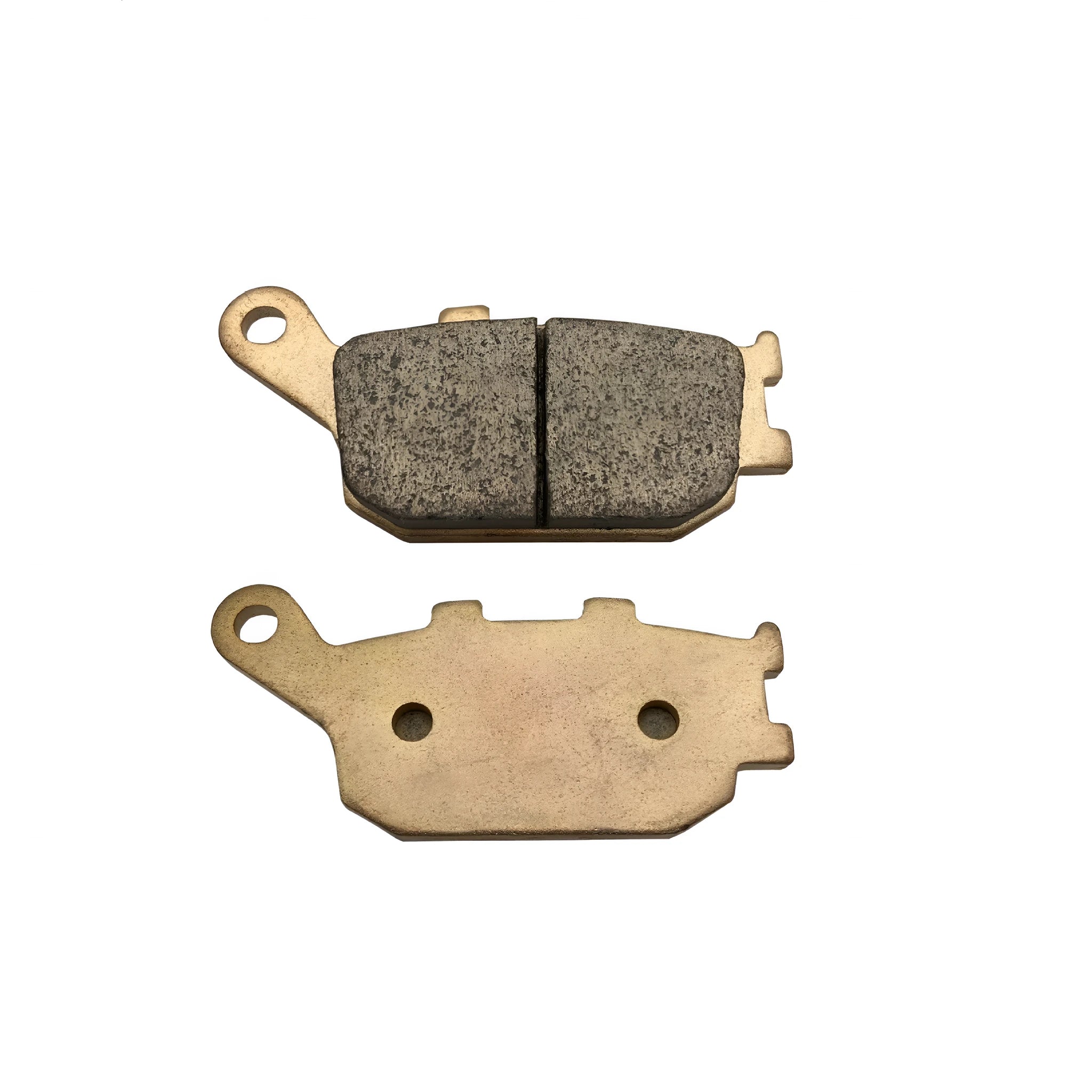 Set of sintered rear motorcycle brake pads for Honda CBR954RR and CBR900RR models