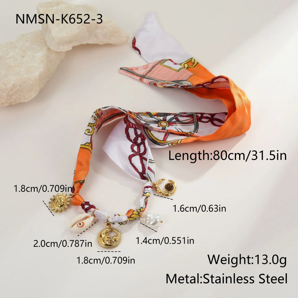 18K gold plated stainless steel necklace and bracelet set for women, geometric chain, adjustable 41-50cm