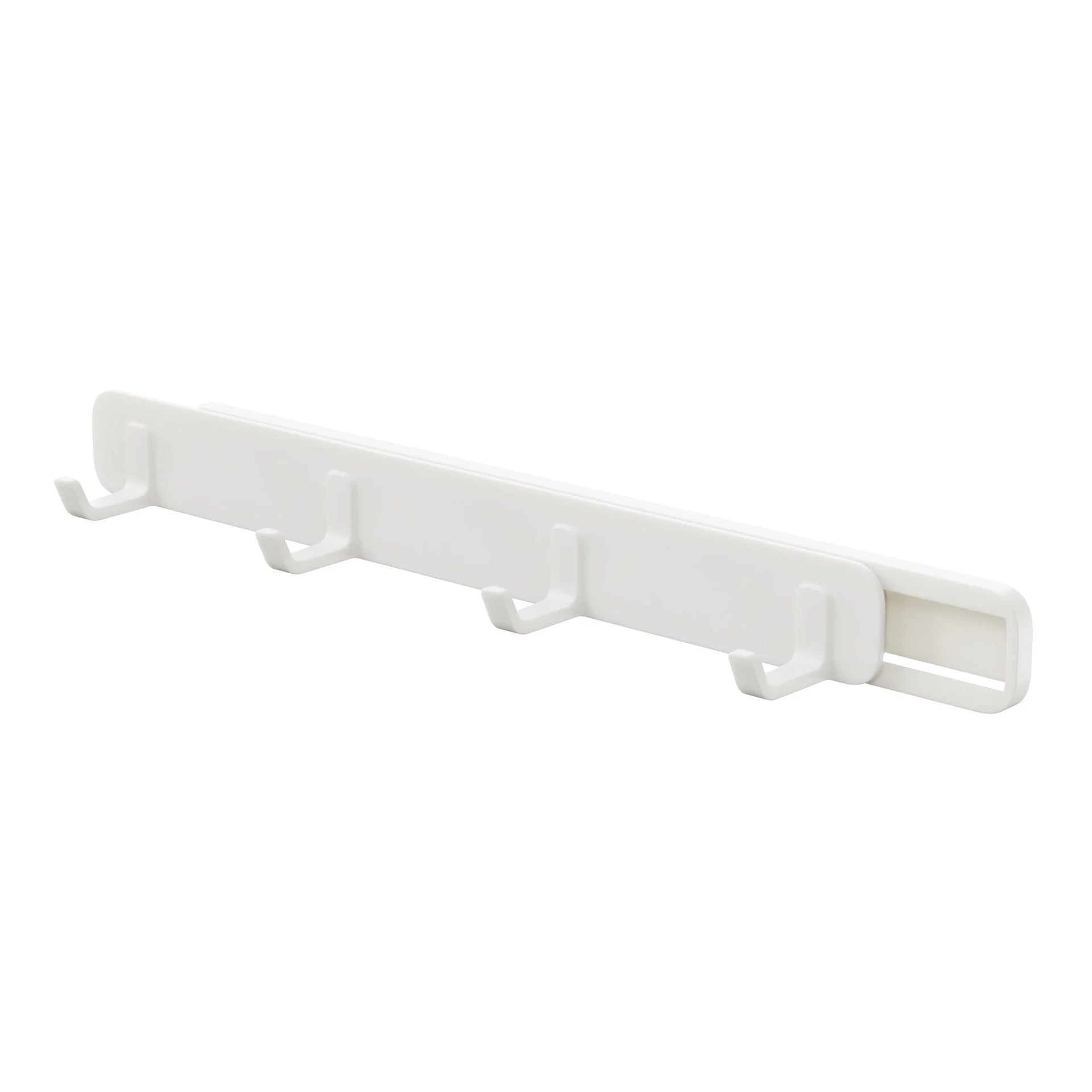 Four-row gap hook for kitchen and bathroom storage, made from durable ABS plastic