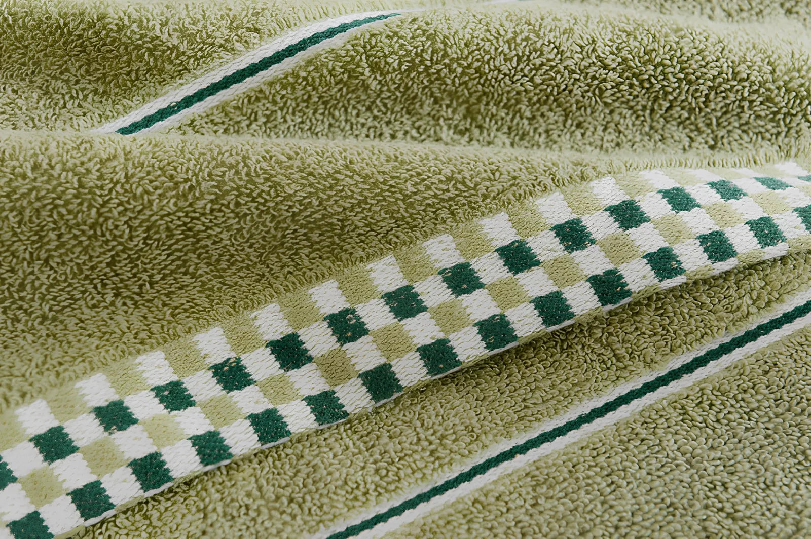 Grey houndstooth 90% cotton facial towel, 35x75cm, quick-absorbing for couples' bathroom use