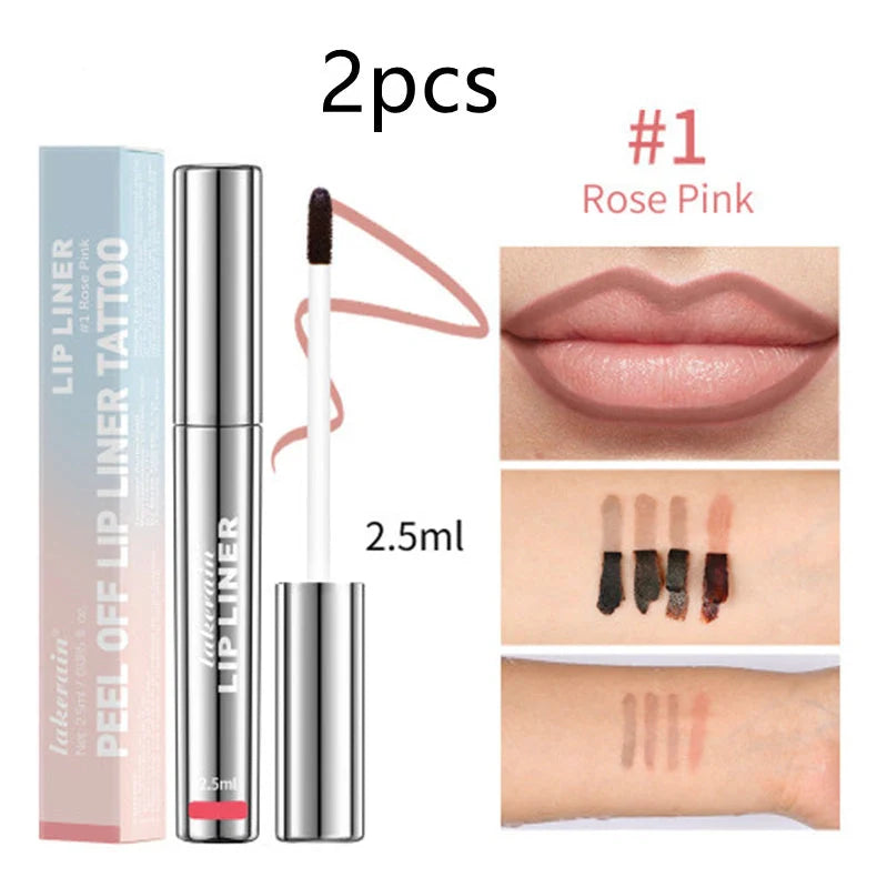 Matte Finish No Stain On Cup Hook Line Lip Stick in various shades