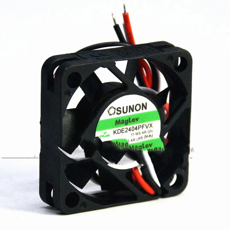 SUNON KDE2404PFVX 24V 4cm ultra-quiet cooling fan with attached cable for radiator