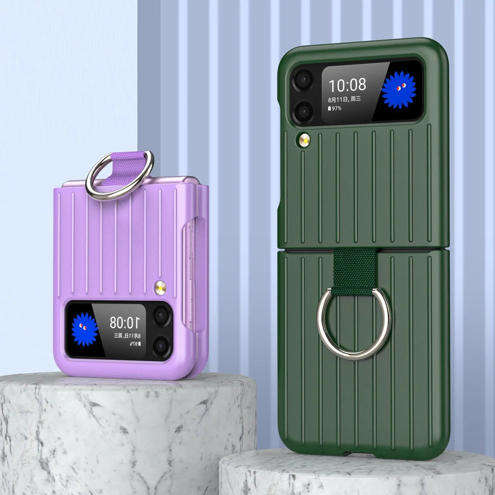 Frosted finish phone case for Samsung Galaxy Z FILP3 in four colours