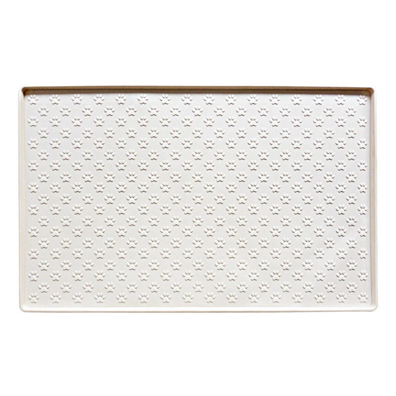 Waterproof silicone pet placemat in various colours for dogs and cats