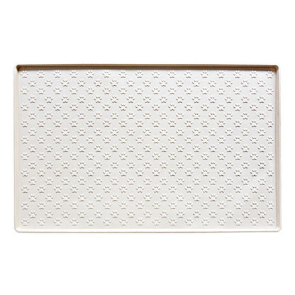 Waterproof silicone pet placemat in various colours for dogs and cats
