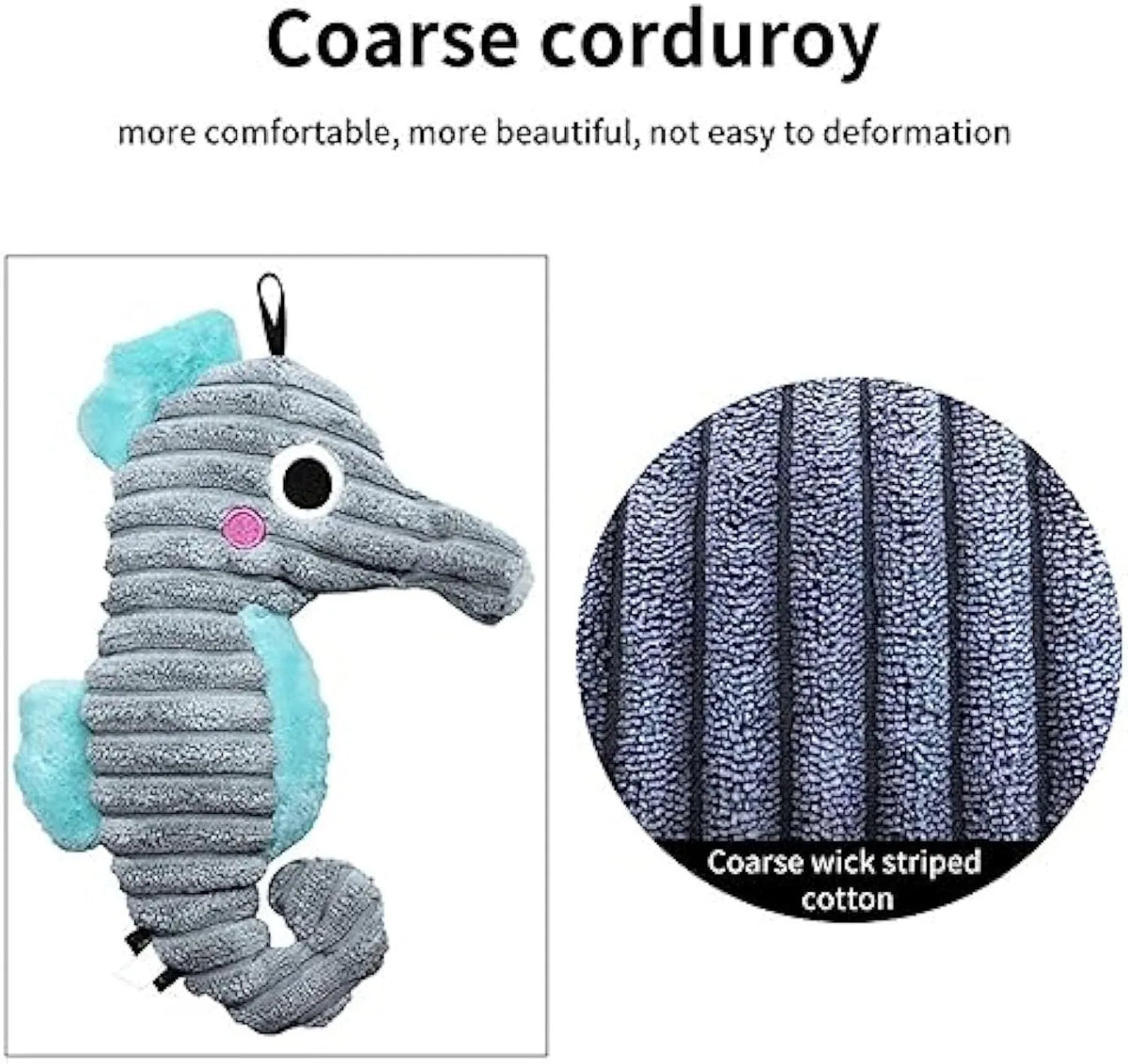 Interactive dog toy shaped like a hedgehog with plush cover and self-moving ball for small and medium dogs