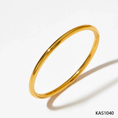 Stainless steel electroplated bracelet for women in various colours