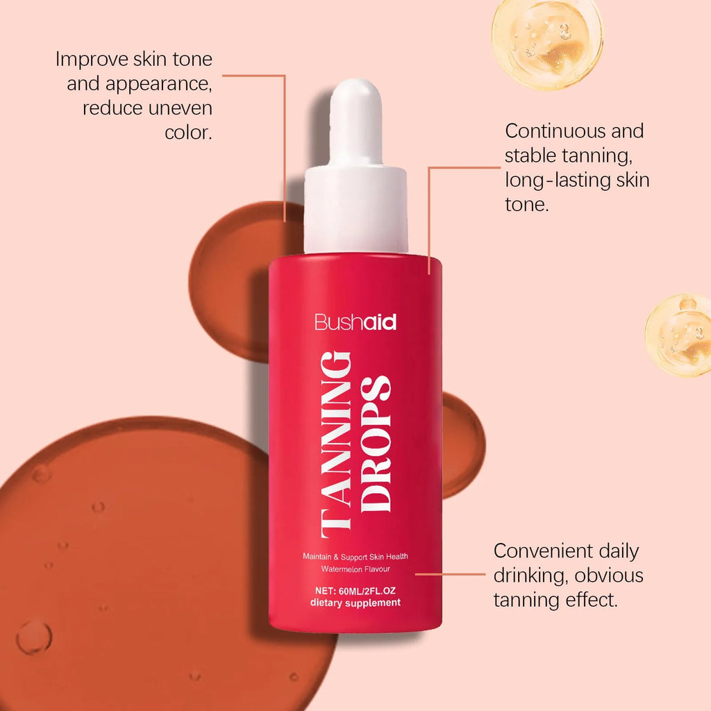 Natural Black Drops herbal skincare serum in 60ml droplet bottle for hyperpigmentation
