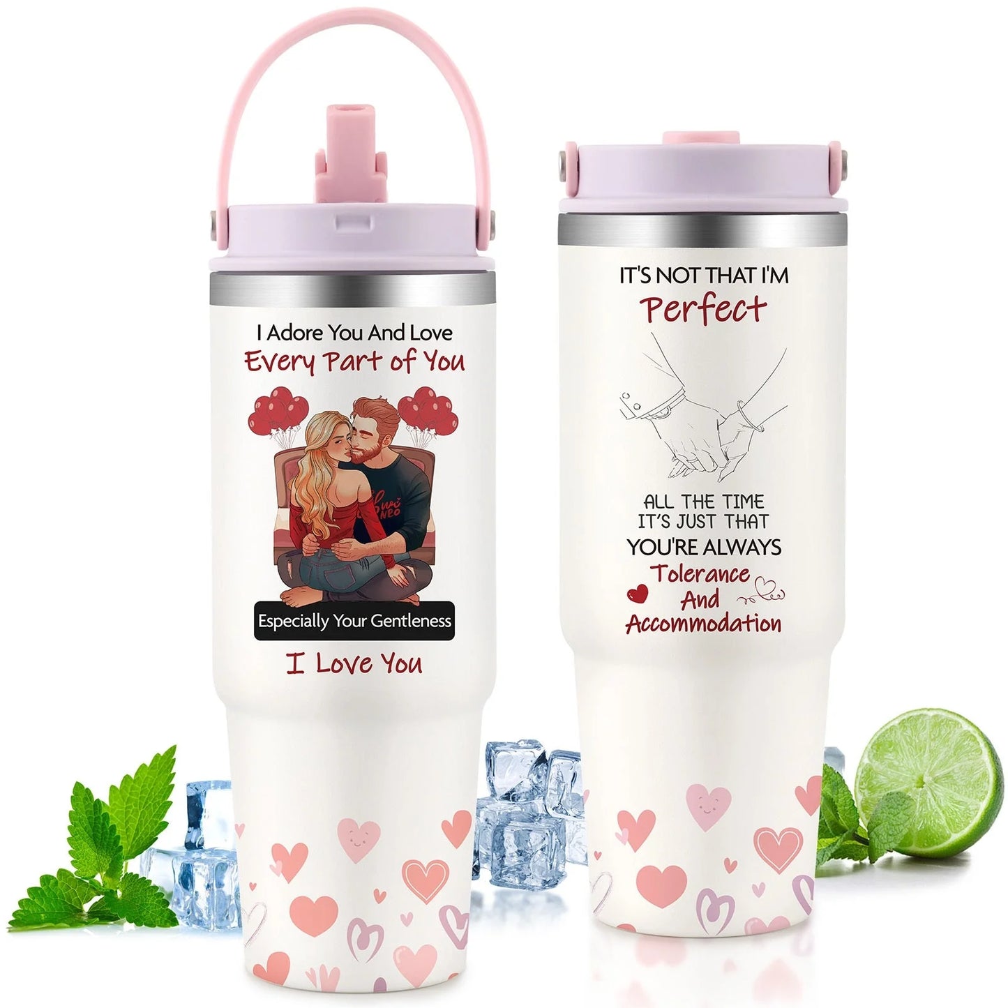 30oz stainless steel cup with double-wall vacuum insulation for temperature control