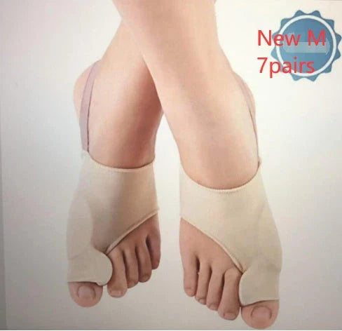 Corrective socks with gel toe separator for bunion pain relief and toe realignment