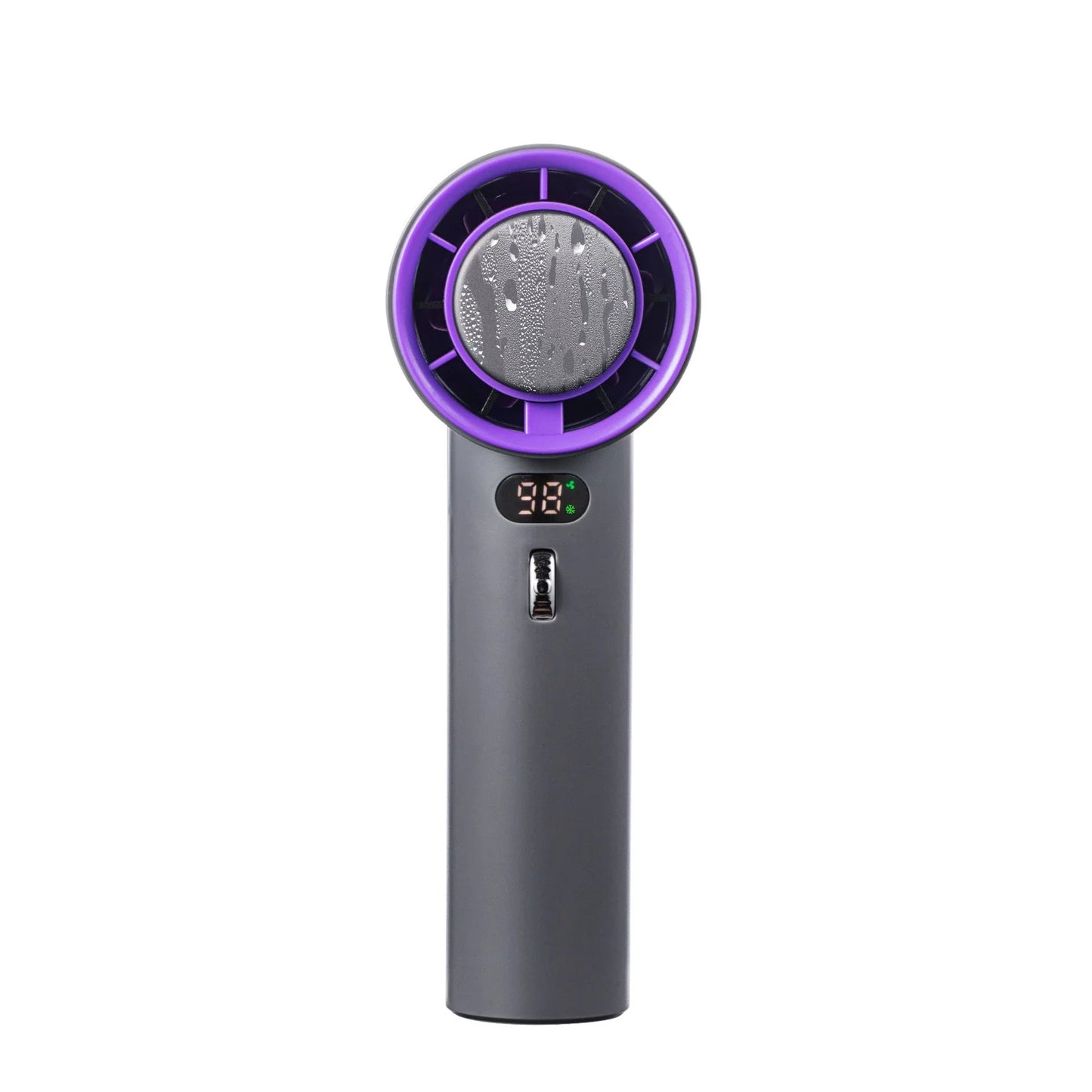 Portable Handheld Turbo Fan with Adjustable Cooling and Long-Lasting Battery - Compact Personal Cooling Device